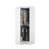 Bestar Corner Storage Unit, White 26165-17