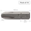 Vessel Insert Bit 1/4" Hex, +3x25.4G, PK10 B33P3254G