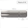 Vessel Insert Bit 1/4" Hex, T40x25.4H, PK10 B33T40254H