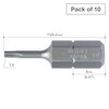 Vessel Insert Bit 1/4" Hex, T6x25.4H, PK10 B33T6254H