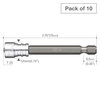 Vessel Power Bit 1/4" Hex B, T25x70H w/Scrw, PK10 B35MM,BCT2570H