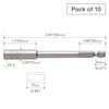 Vessel Power Bit 1/4" Hex B, A/F6x100 Nut, PK10 B45AF6100