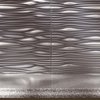 Fasade Fasade 18in x 24in Waves Brushed Aluminum Backsplash Panel 5pk PB6508