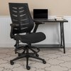 Flash Furniture Drafting Chair, Mesh, Black BL-ZP-809D-BK-GG