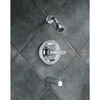 Delta Faucet, Tub & Shower Tub / Shower Faucet, Chrome, Wall BT13410
