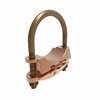 Burndy Pipe Ground Clamp, 1/0AWG, 4In GAR1729