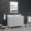 Cahaba Juniper 48" Vanity Dove Gray, Culture CA101014