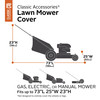 Classic Accessories Mower Cover, Black Lawn 73117