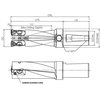 Kyocera Indexable Insert Drill CD1650LC