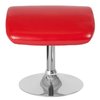 Flash Furniture Egg Series Red LeatherSoft Ottoman CH-162430-O-RED-LEA-GG