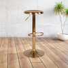 Flash Furniture Chair, Madrid, Adjstbl, Retro, Barstool, Gold CH-181220-GD-GG