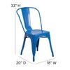Flash Furniture Chair, 20"L33"H, ContemporarySeries CH-31230-BL-GG