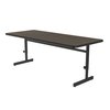 Correll Rectangle Econoline Adjustable Height Computer Desk and Training Table, 30" X 60" X 21" to 29" CSA3060-01