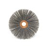 Brush Research Manufacturing CY4180AO Abrasive Nylon Copper Center Wheel, 4" Dia., 180AO, .500" Arbor Hole, 1.437" Trim CY4180AO