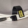 Rip-Tie Reusable Strap, Grey, 3/4"x6", PK100 M-06-100-GY