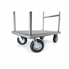 Hospitality 1 Source Contemporary Bellmans Cart, SS Finish BCF105SS