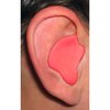 Radians Custom Fit Reusable Rubber Vinyl Molded Ear Plugs, Custom Fit Shape, 26 dB, Red CEP001-R