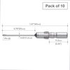 Vessel Precision Bit Wing-Shank 4mm, +00x, PK10 D73P00122040