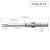 Vessel Precision Bit Wing-Shank 4mm, T10x, PK10 D73T1032040