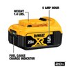 Dewalt 20V MAX XR Battery, 5.0Ah, Lithium-Ion (2-Pack) DCB205-2