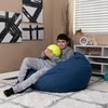 Flash Furniture Bean Bag Chair, 42"L19"H DG-BEAN-LARGE-DENIM-GG