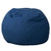 Flash Furniture Bean Bag Chair, 30"L18"H DG-BEAN-SMALL-DENIM-GG