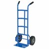 Vestil Blue Steel Dual Handle Hand Truck Hard Rubber Wheels 500 lb DHHT-500S-HR