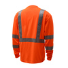 Gss Safety Moisture Wicking Lng Slv Safety T-Shirt 5503-TALL 2XL