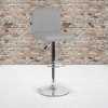 Flash Furniture Light Gray Fabric Barstool DS-8111-LTG-F-GG