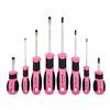 Apollo Tools Screwdriver Set, Pink, 8 Pieces DT5018P