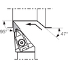 Kyocera Turning Toolholder, DVJNR 163D DVJNR163D