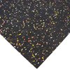 Rubber-Cal "Elephant Bark" Rubber Flooring - 3/8 in. x 4 ft. x 8ft. - Candy Corn 03_102