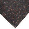 Rubber-Cal "Elephant Bark" Rubber Flooring - 3/8 in. x 4 ft. x 7ft. - Red Dot 03_102