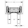 Valley Craft Ezy-Tilt Std, 2-Whl Pallet Truck, Al Frm F84892A0