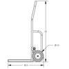 Valley Craft Industrial Hand Truck, Transmission Fork F85882A3TF