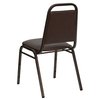 Flash Furniture Banquet Chair, 20-1/4"L34"H, VinylSeat, HerculesSeries FD-BHF-2-BN-GG