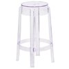 Flash Furniture Transparent Stool, 25.75"H FH-118-APC1-GG