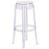 Flash Furniture Transparent Barstool, 29.75"H FH-118-APC2-GG