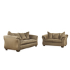 Flash Furniture Mocha Microfiber Living Room Set, 39" x 40" FSD-1109SET-MOC-GG