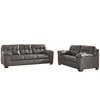 Flash Furniture Living Room Set, 39" x 38", Upholstery Color: Gray FSD-2399SET-GRY-GG