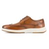 Florsheim Mens Cognac Steel Toe Wingtip Work O, PR FS2623