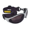 Dewalt Safety Glasses, Gray Scratch-Resistant DPG95-2D