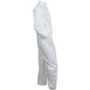 Kleenguard Coveralls, 25 PK, White, KleenGuard(TM) A40, Zipper 44316