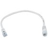 Monoprice Ethernet Cable, Cat 6, White, 1 ft. 2292