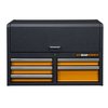 Gearwrench Tool Chest, 5 Drawer, Black/Orange, 36 in W 83242
