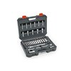 Crescent 57 Piece 3/8" Drive 6 and 12 Point Standard & Deep SAE/Metric Mechanics Tool Set CSWS10C