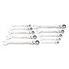Gearwrench 10 Piece 90-Tooth 12 Point Flex Head Ratcheting Combination SAE Wrench Set 86758