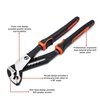 Crescent 12" Z2 K9™ V-Jaw Dual Material Tongue and Groove Pliers RTZ212CGV