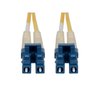 Monoprice Fiber Optic Patch Cord, LC/LC, 1m, Yellow 5217