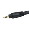 Monoprice A/V Cable, 3.5mm M/F Ext Cble, Blk, 15ft 5589